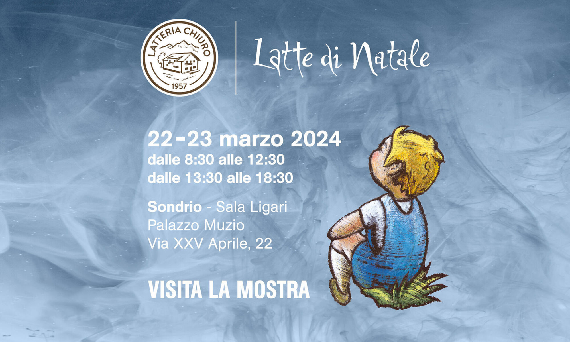 15 anni di concorso “Latte di Natale”, una mostra per dire grazie a 28.500 alunni!