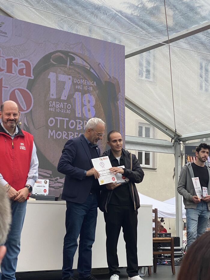 Latteria di Chiuro wins three awards for Valtellina Casera PDO at the 119th Mostra del Bitto