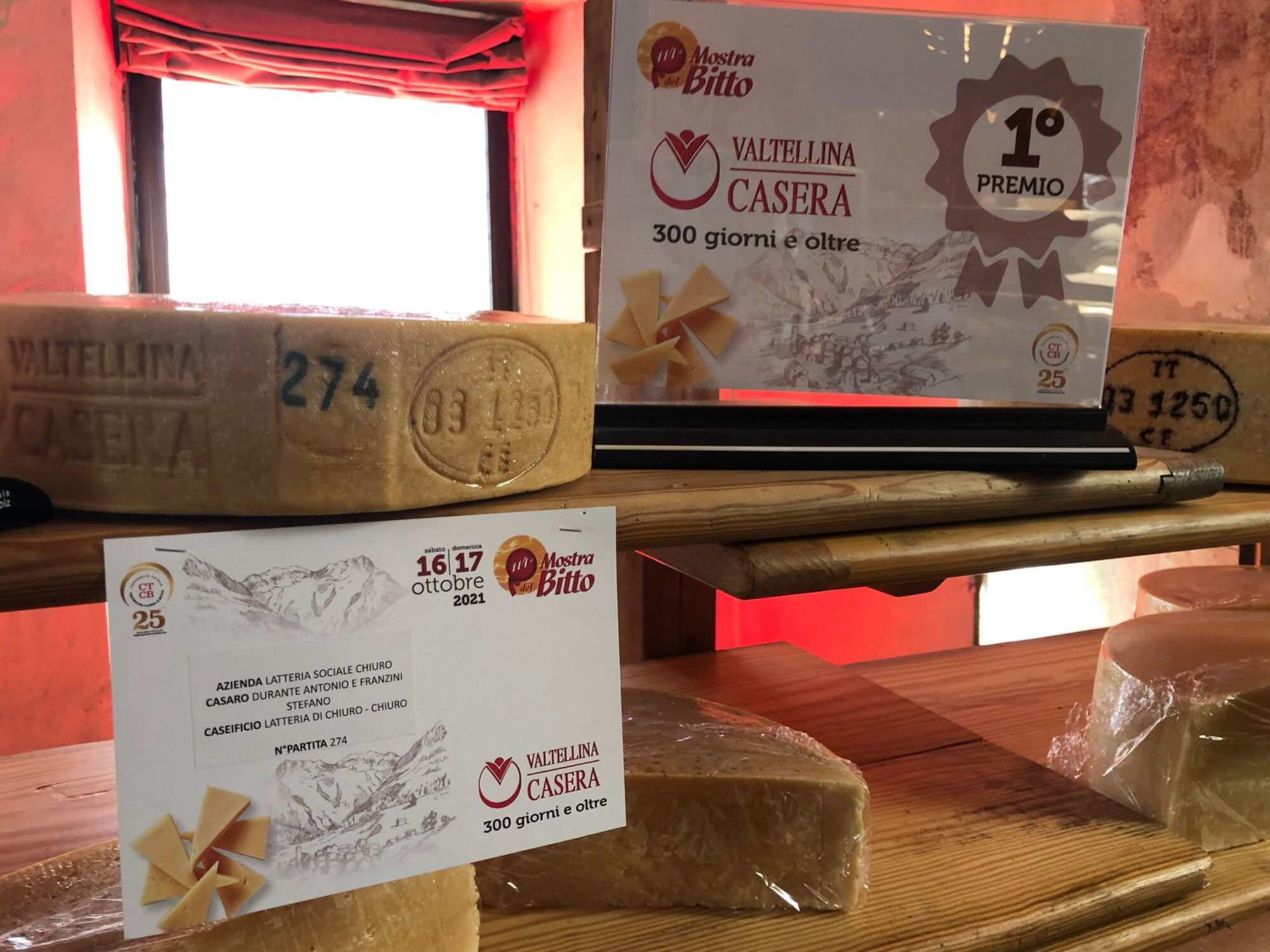 Alla Mostra del Bitto i casari della Latteria fanno man bassa di premi