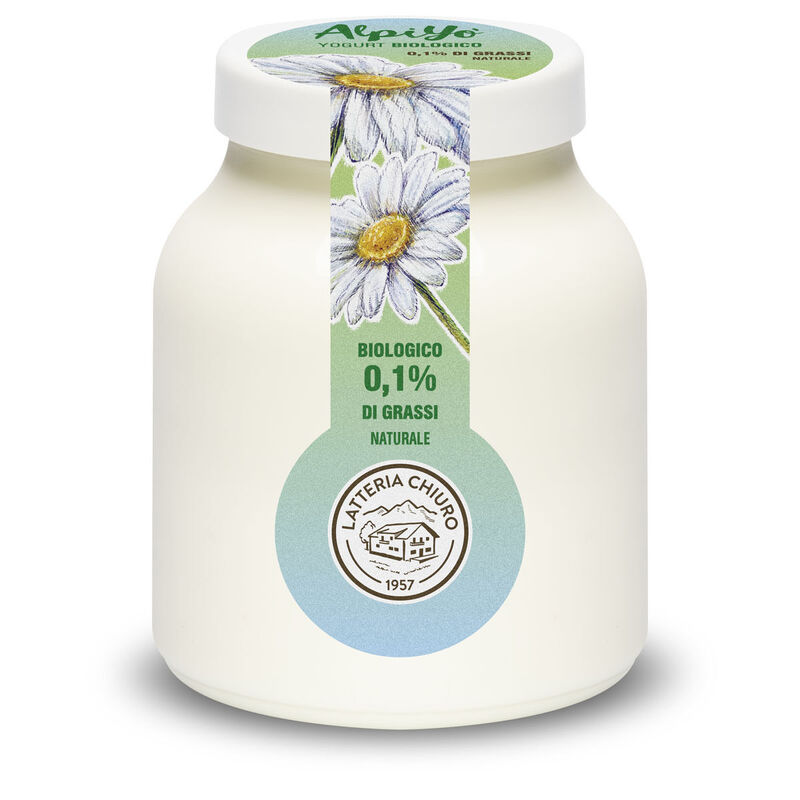 AlpiYò Organic Plain 0.1% Fat